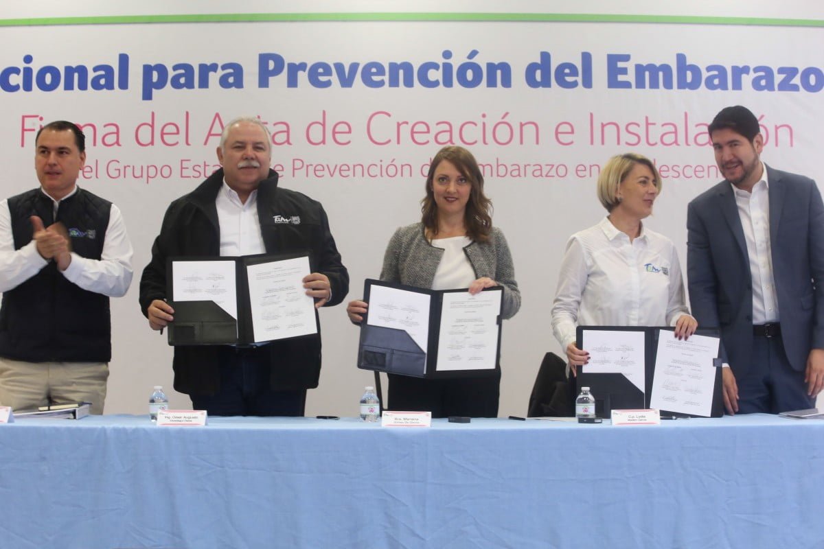 Tamaulipas se suma a la Estrategia de Prevención de Embarazos Adolescentes