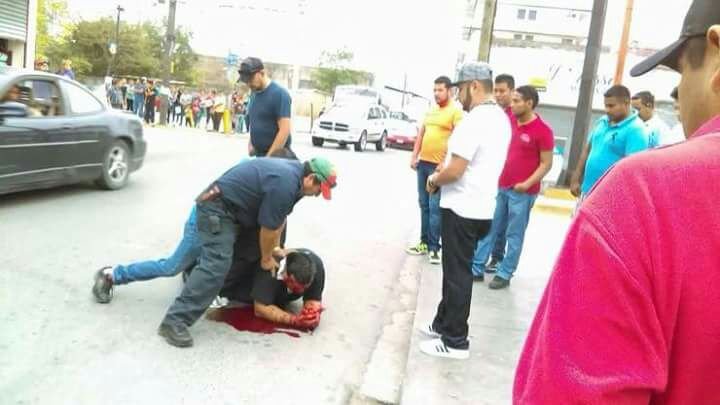 Reynosenses capturan y golpean a ladrón en zona centro