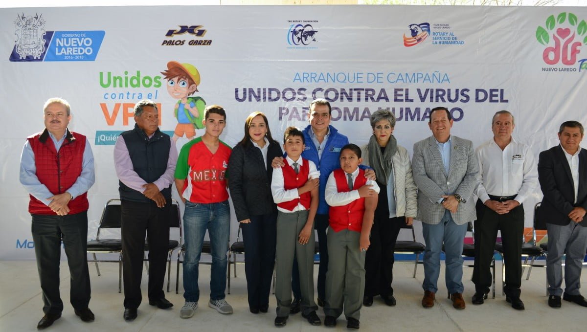 Ponen en marcha campaña de vacunación contra el papiloma en Nuevo Laredo