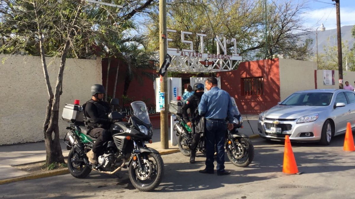 Niño amenaza a secundaria en Tamaulipas, realizan operativo (VIDEO)
