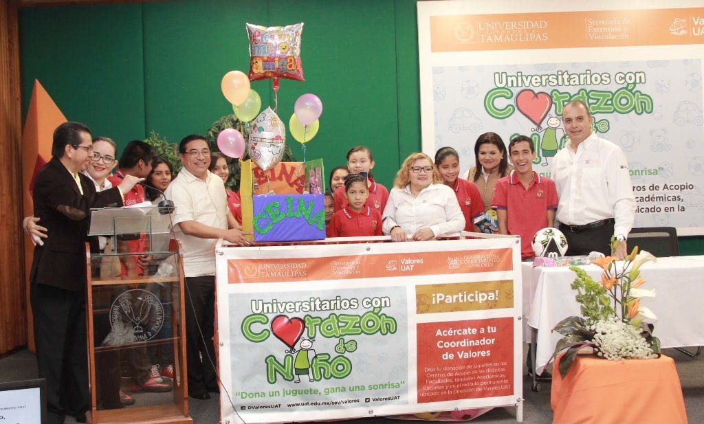 Arranca en la UAT campaña Universitarios con Corazón de Niño