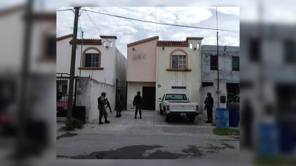 Granadazo en vivienda de Reynosa; sujetos balean con todo su arsenal