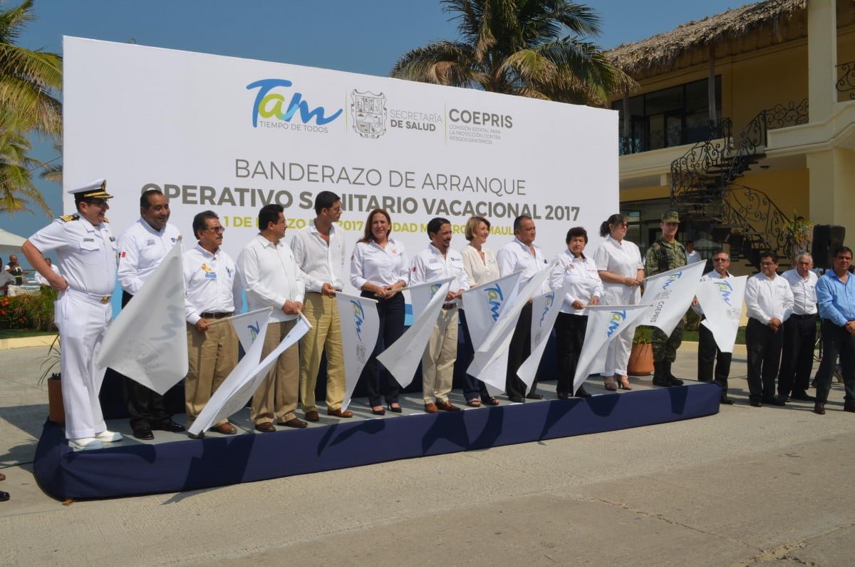 Arranca Operativo Sanitario Vacacional 2017 en Tamaulipas