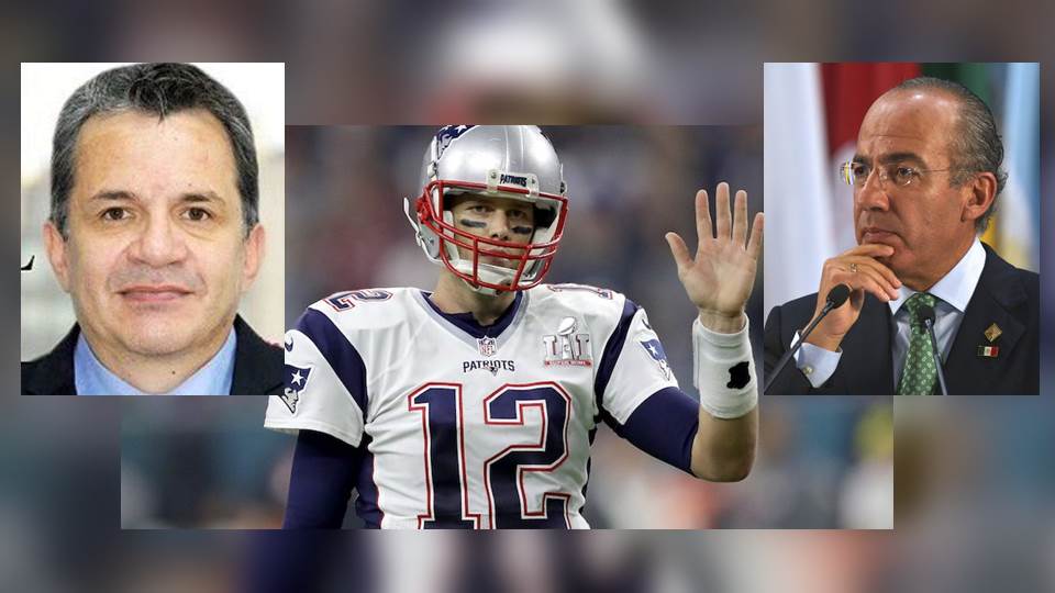 Exige Calderón cárcel para periodista que robó a Tom Brady