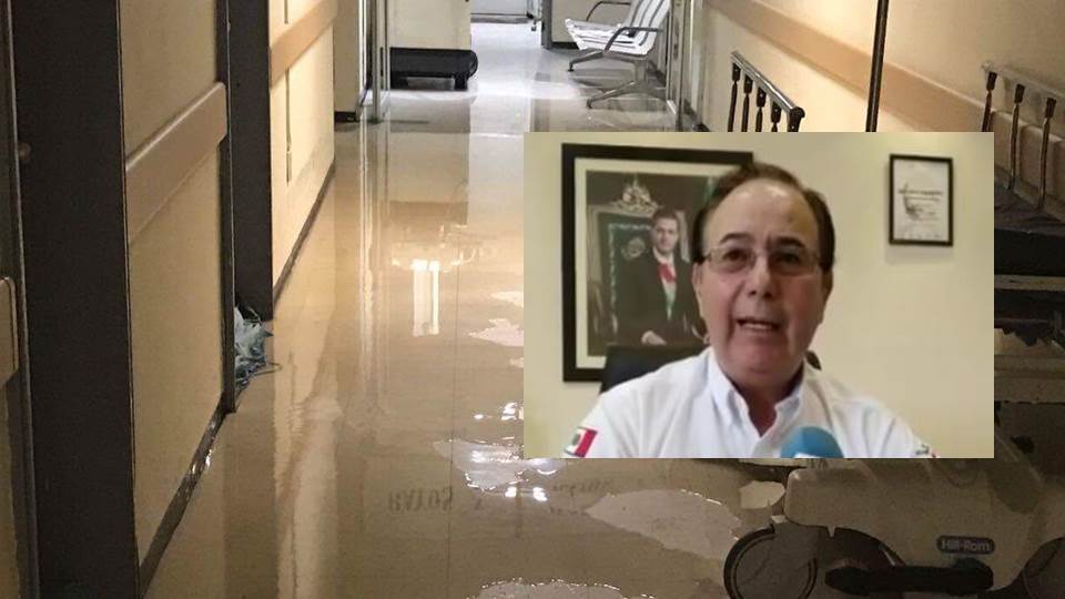 Tras inundación, consultas en el ISSSTE se normalizan