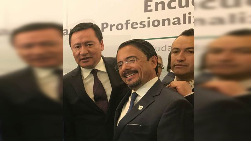 Asiste Andrés Zorrilla a importante reunión en la Secretaría de Gobernación