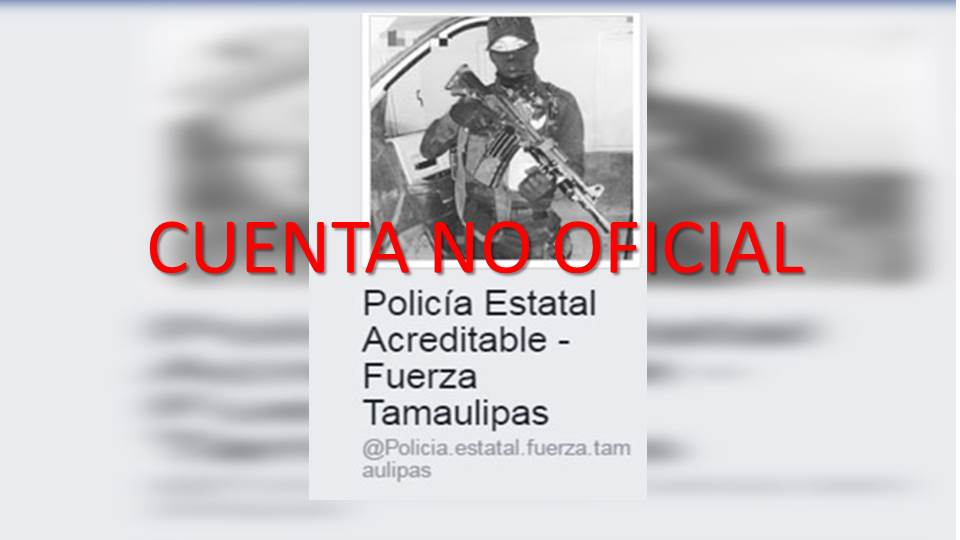 Alerta SSP de perfiles falsos en Facebook para ingresar a la Policía Estatal
