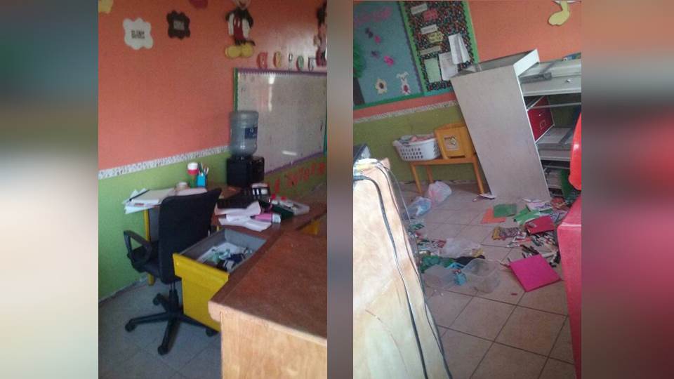 Por tercera vez roban Jardín de Niños en Nuevo Laredo