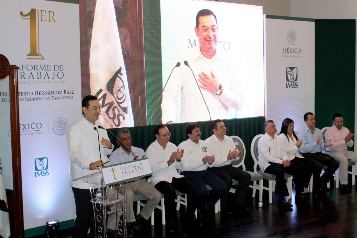 La delegación del IMSS en Tamaulipas presentó su informe anual de labores