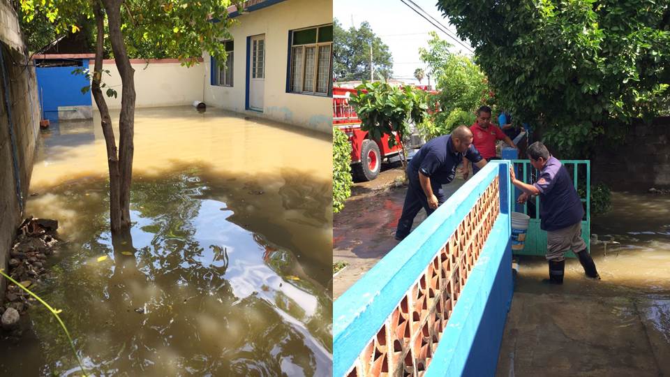 Aguas negras inundan domicilio en Victoria (VIDEO)