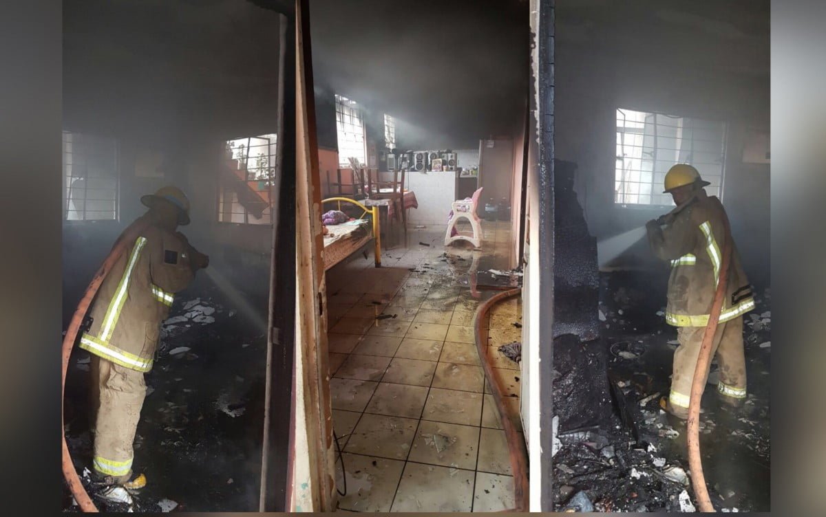 Incendio consume vivienda en Tampico, todo por falla eléctrica
