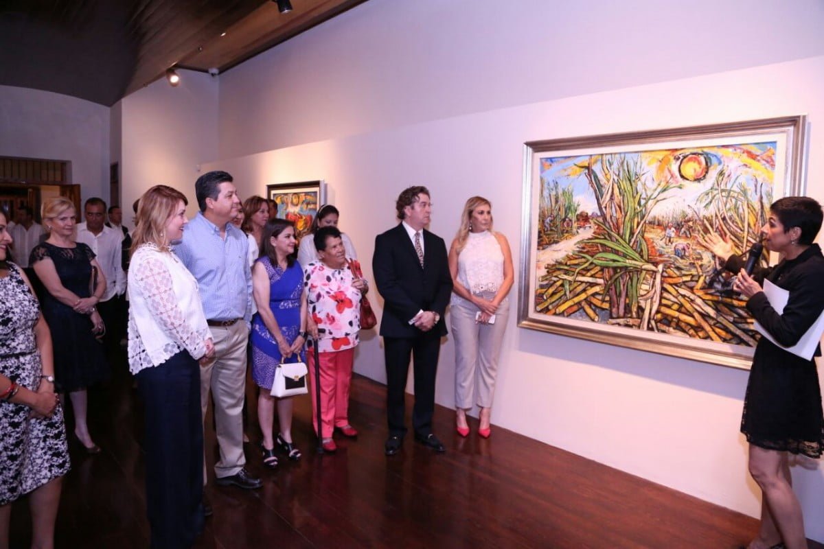 Presentan exposición “Pedro Banda Pinta los Colores de Tamaulipas” en pinacoteca