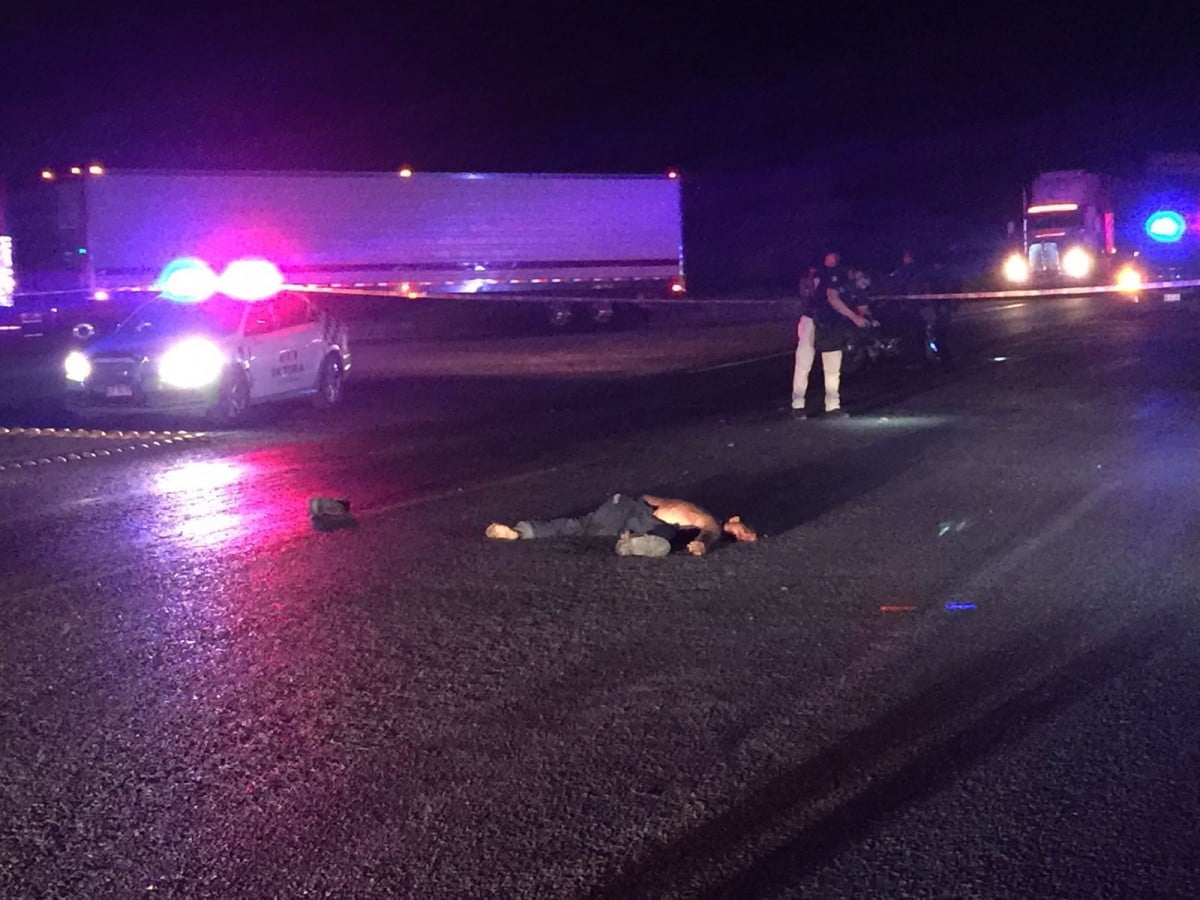 Indigente muere atropellado (VIDEO)