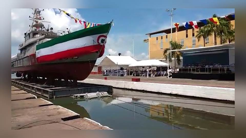 Realizan botadura de otro buque patrulla de la Marina
