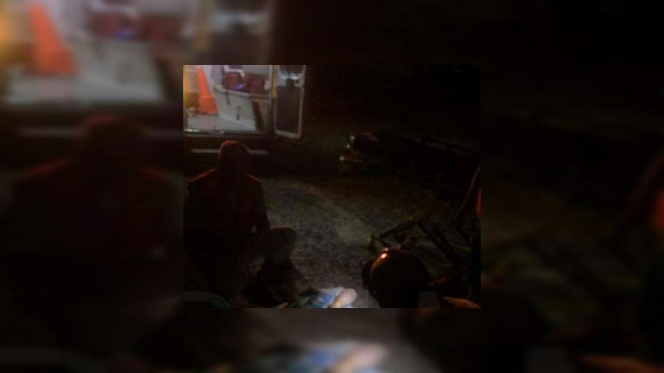 Ciclista lesionado tras ser arrollado