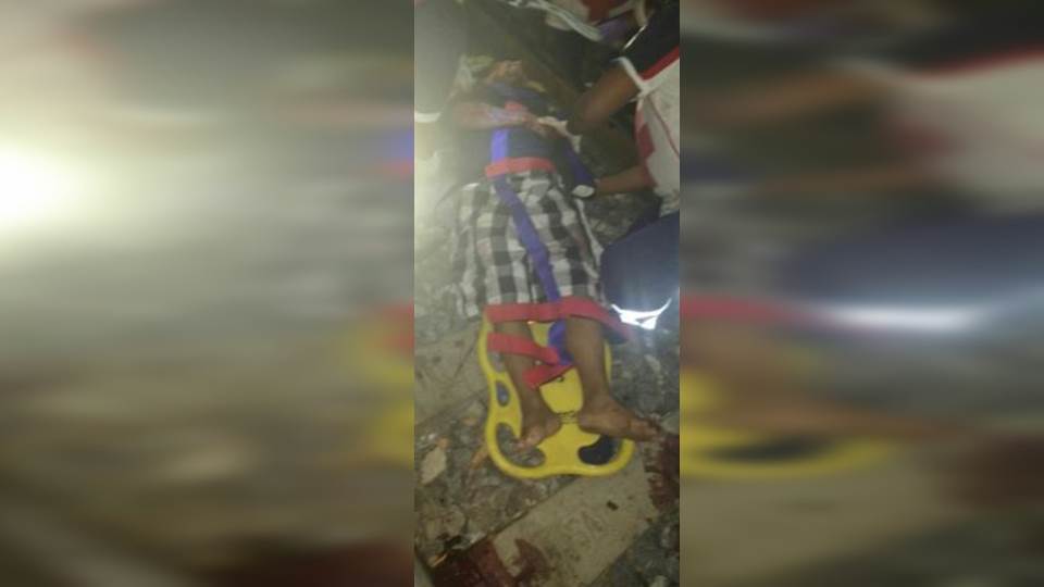 Tren le cercena dedo por quedarse dormido