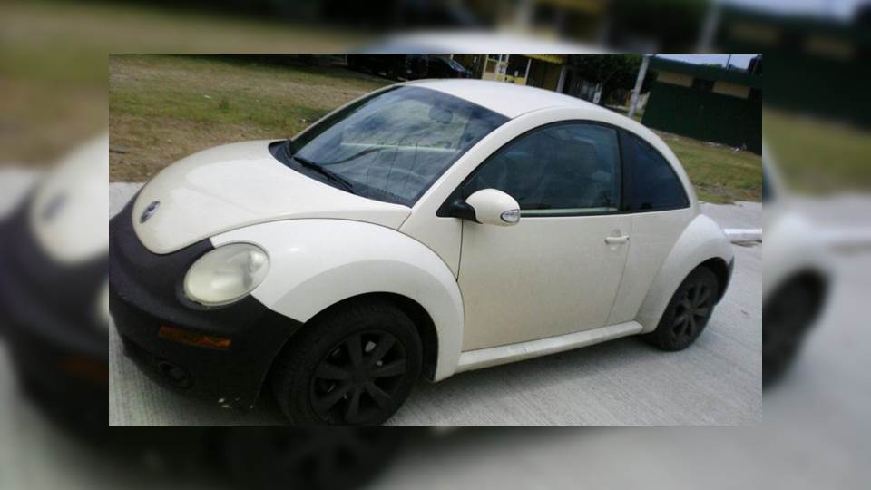 Aseguran auto con reporte de robo