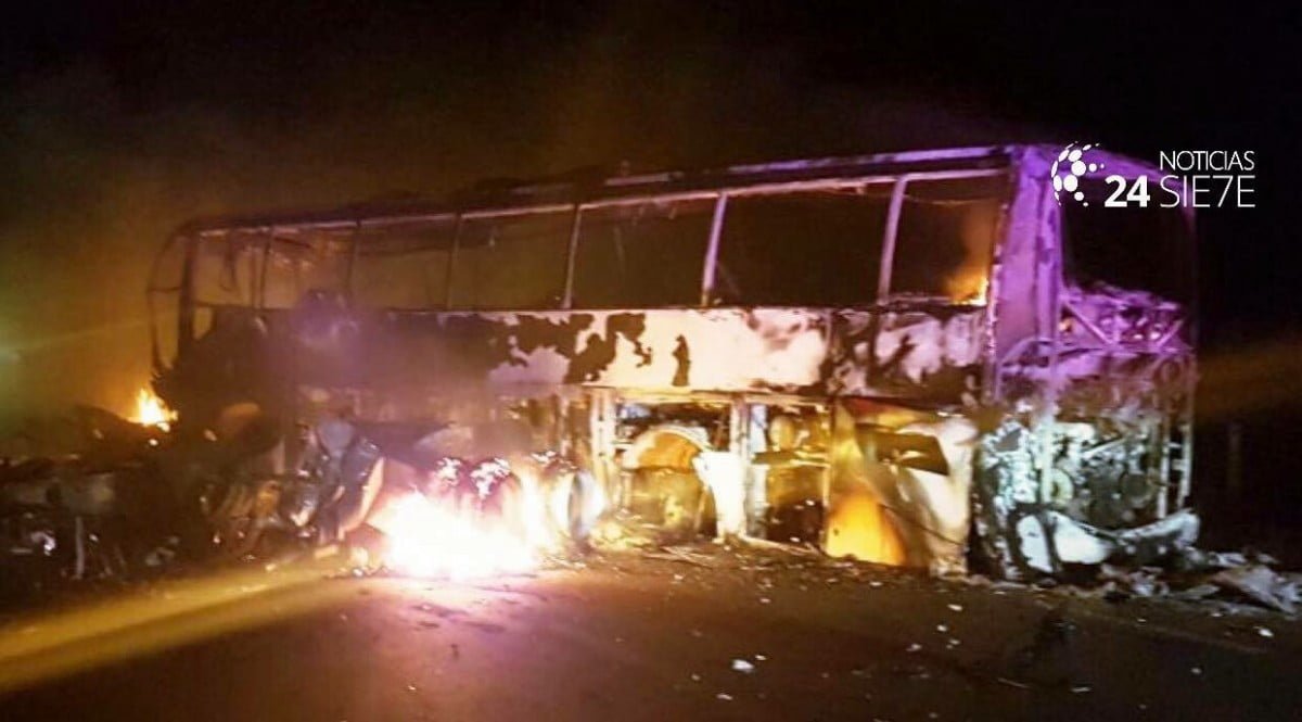 ¡Tragedia! 7 muertos por autobusazo