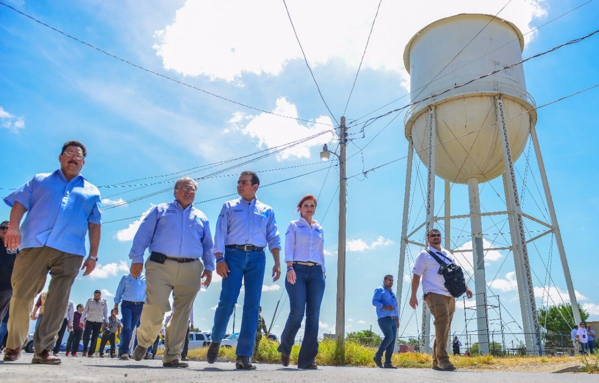 Verifican suministro de agua en zona norponiente de Nuevo Laredo