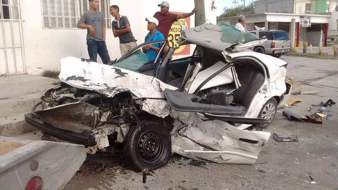 Un muerto y otro herido de gravedad deja impactante choque