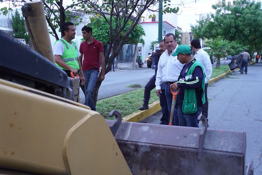 Limpieza en Victoria labora al 100 por ciento