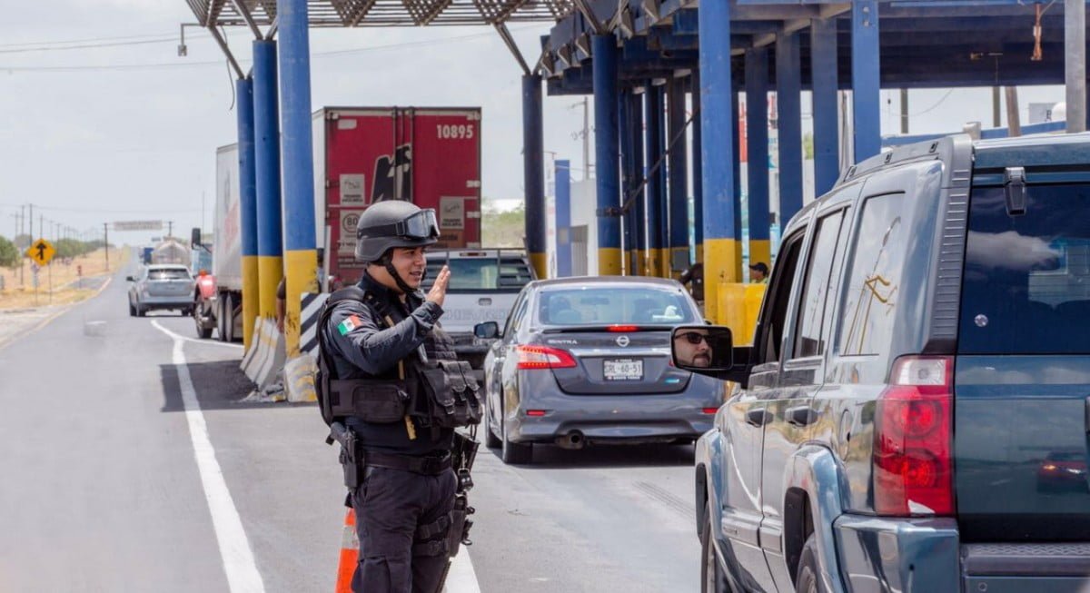 Gran afluencia vehicular en carreteras de Tamaulipas