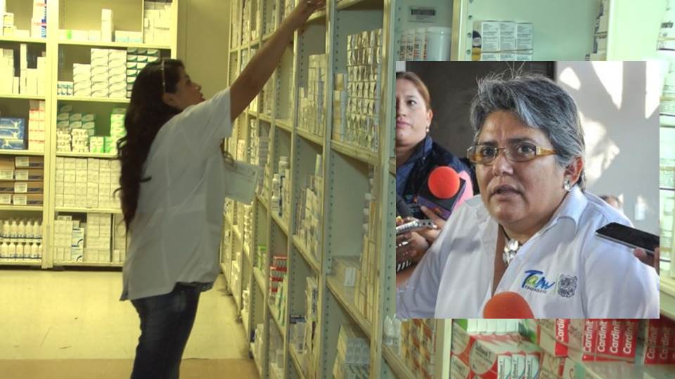 Según Secretaria de Salud hay casi un 80 % de abasto en medicinas