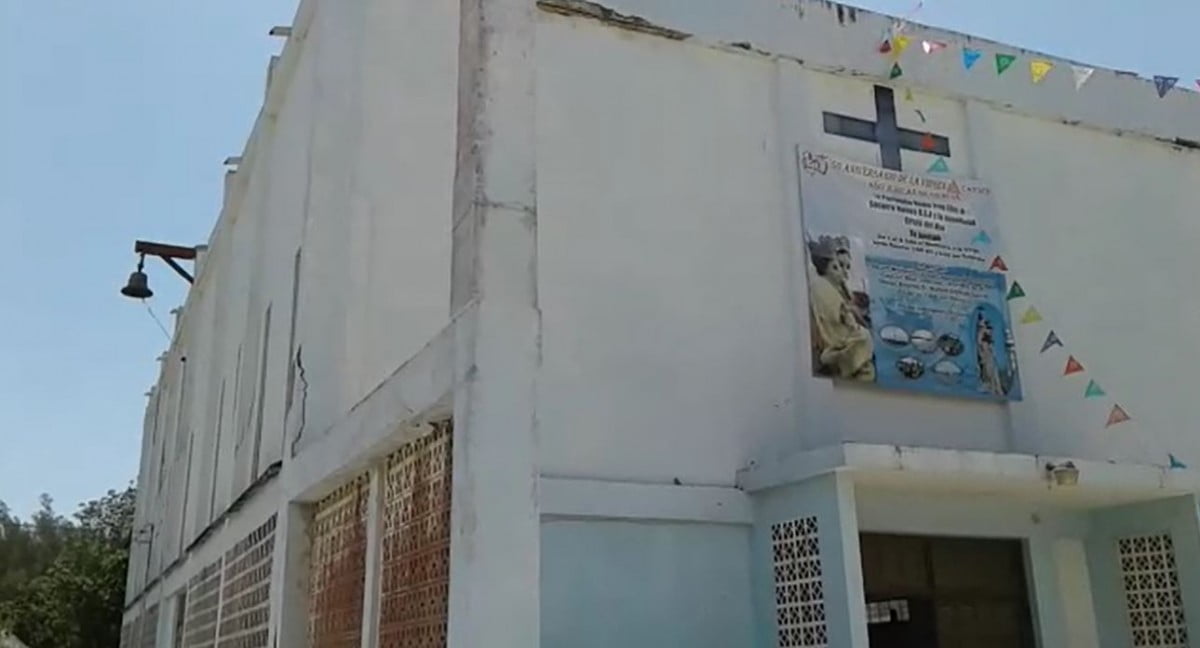 Otra iglesia en Madero presenta deterioro, fieles temen por su seguridad