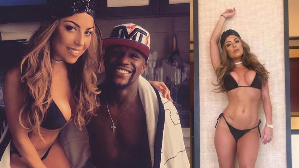 Acosan a novia de Mayweather