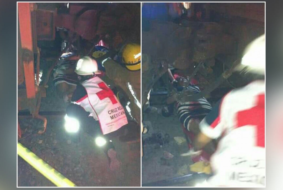 Sigue a su esposo a la muerte; Mujer arrollada por el tren fallece en el hospital