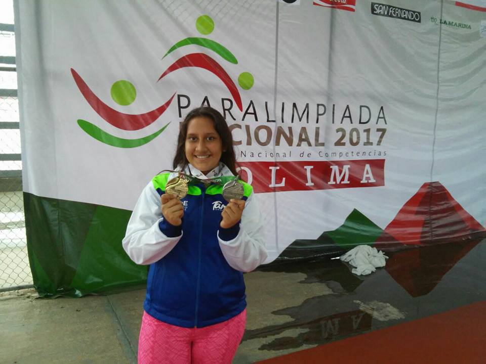Oro y plata para Tamaulipas en Paralimpiada 2017