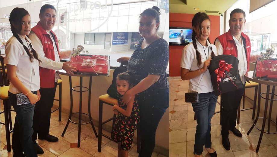 Viaja alumna de Tamaulipas a CDMX, tras destacar en Olimpiada del Conocimiento