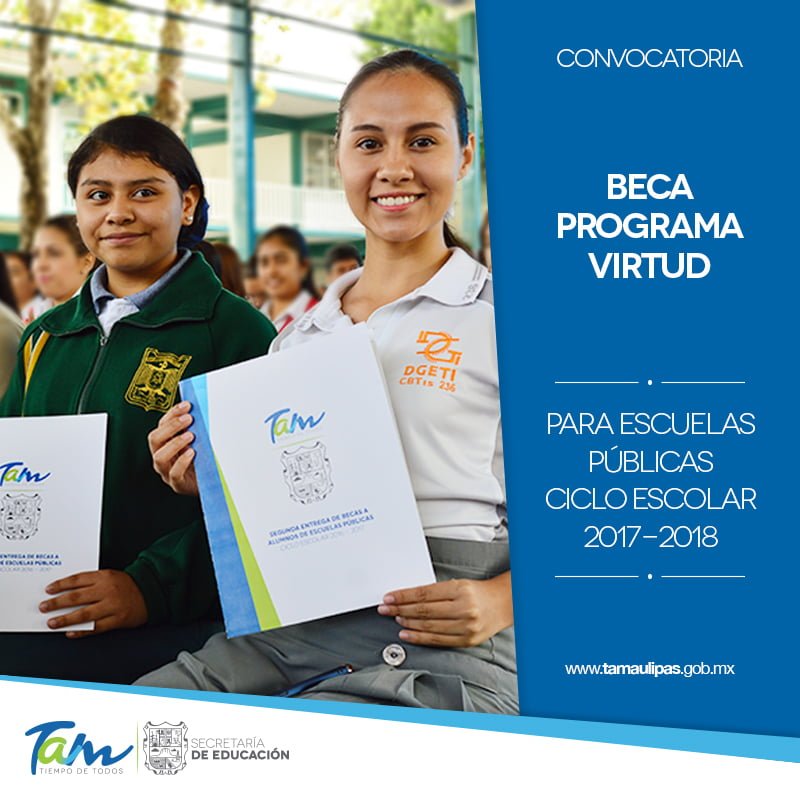 Abren convocatoria para Beca del  Programa “Virtud”