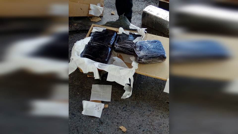 Intentan meter droga a EU en tractocamión vacío