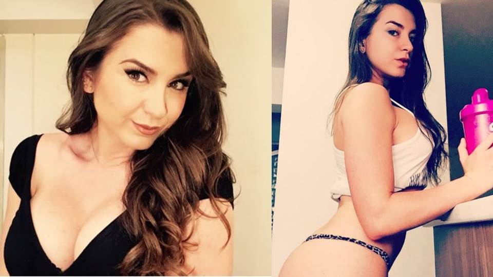 Ingrid Brans a punto de llegar al desnudo total