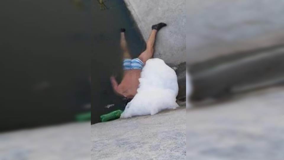 Hallan cadáver con signos de violencia en canal de Reynosa