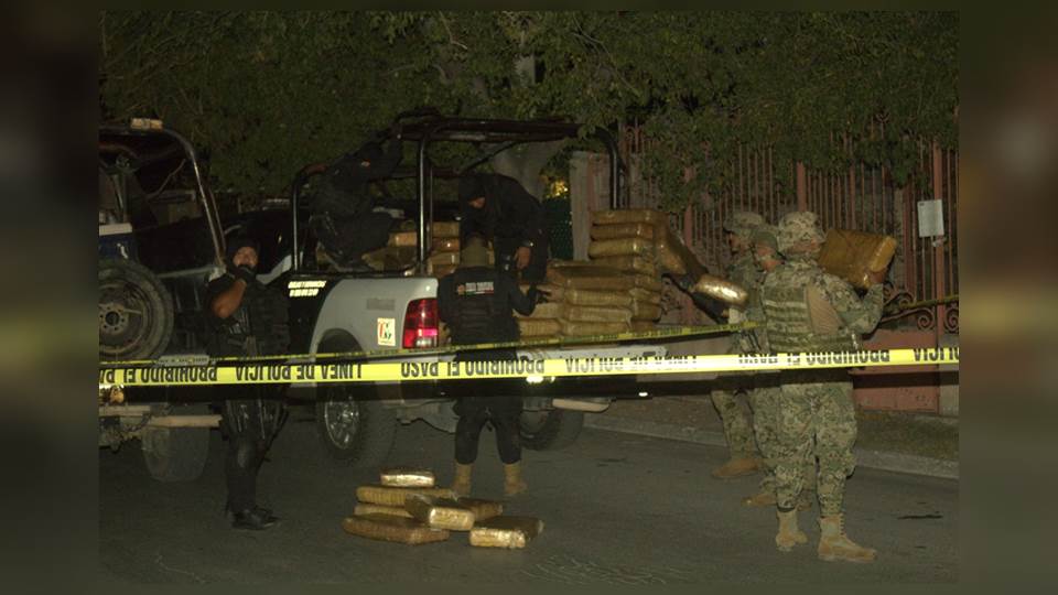 Decomisan droga a 3 cuadras de cuartel militar