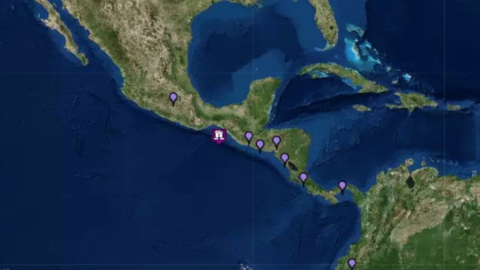 Alerta de tsunami en 8 países de América