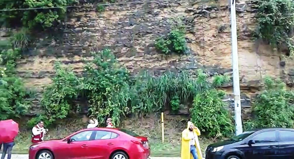 Posibles deslaves en cerros de Tampico, PC realiza revisiones