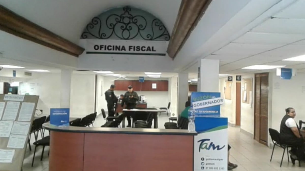 Roban más de 800 mil pesos de Oficina Fiscal en Tampico