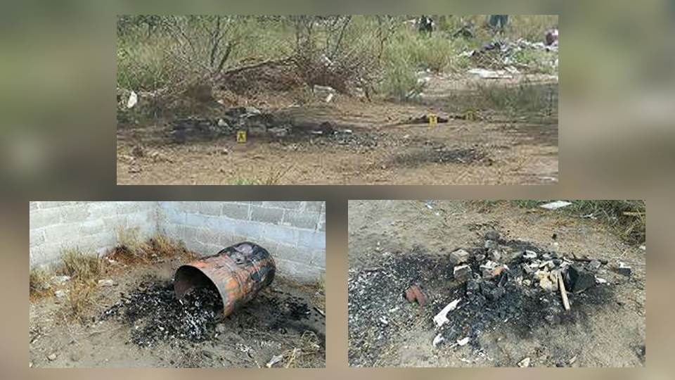 Hallan más cuerpos calcinados en Reynosa