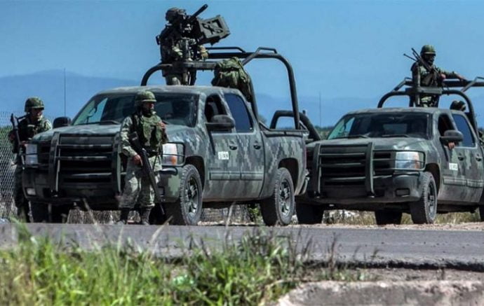 Confirman llegada de más militares a frontera de Tamaulipas