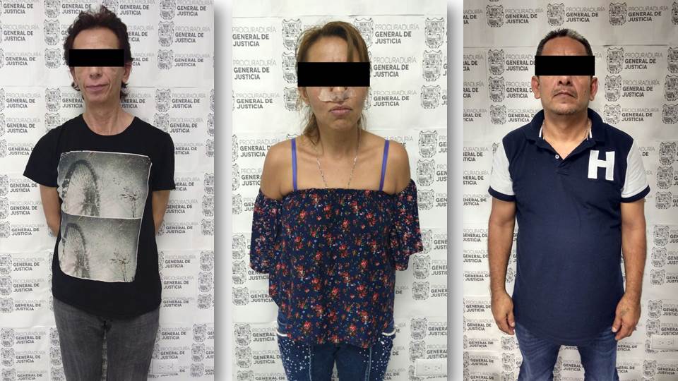 Detienen a 3 presuntos narcomenudistas en Nuevo Laredo