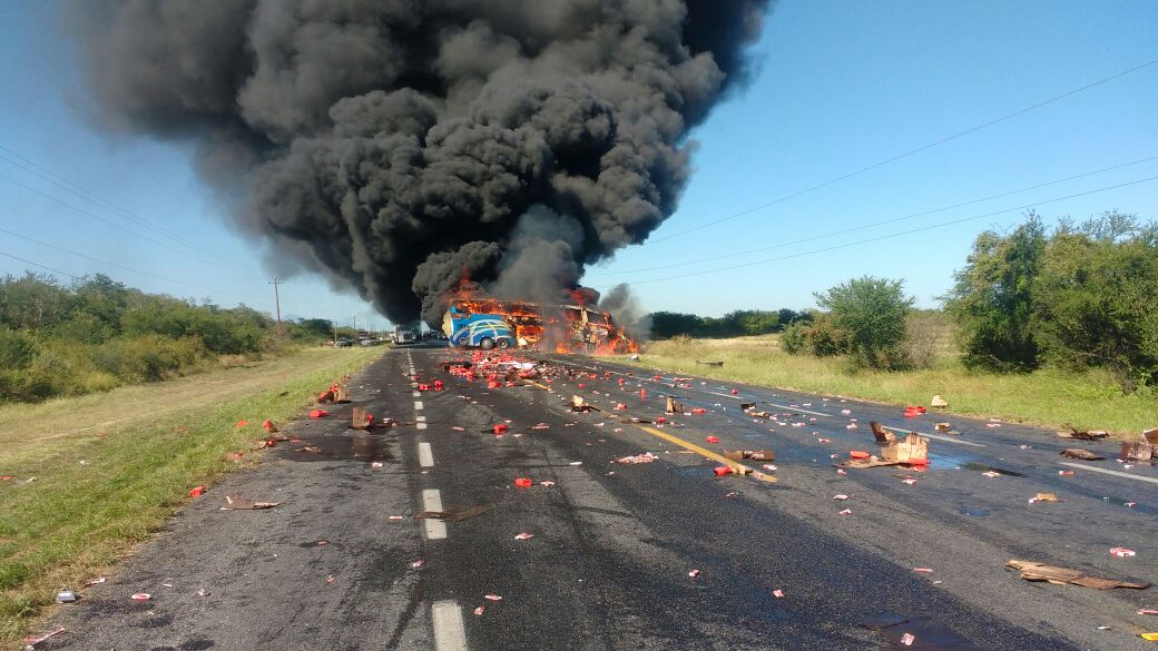 Mueren 4 en trágico accidente en la carretera a Monterrey