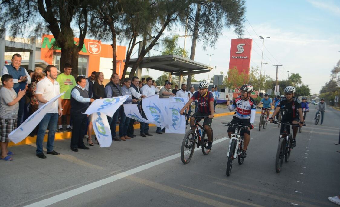 Arranca construcción de ciclovía en Victoria