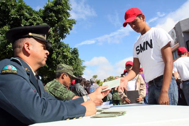 Entregarán el próximo sábado cartillas tras concluir servicio militar
