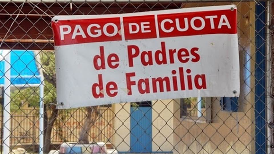 Cuotas escolares no son obligatorias pero deben ser un compromiso moral: CREDE