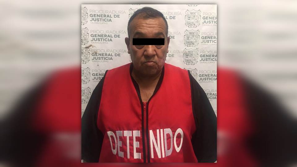 Detienen a sexagenario por violar a 2 menores en Tampico