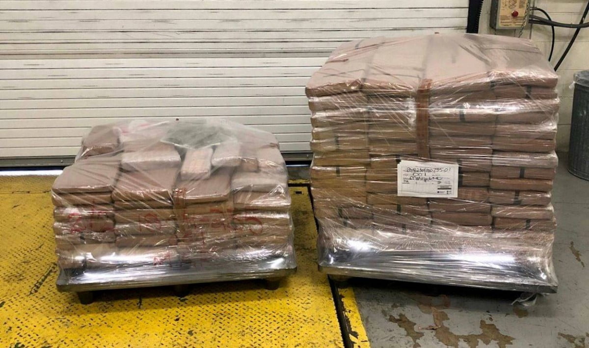 Incautan en puente III droga valuada en más de 400 mil dólares
