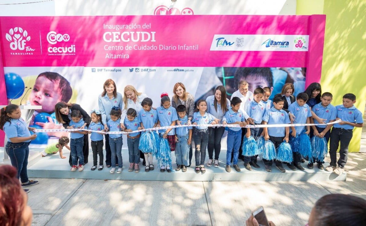 Abren 2 Centros de Cuidado Diario Infantil en los municipios de Altamira y Madero